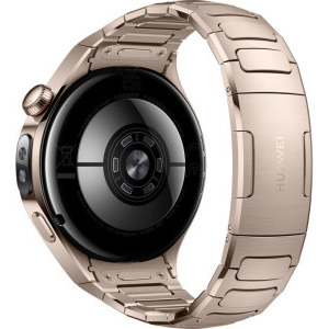 Huawei Watch 5, 42mm Sand Gold 904L Stainless Steel, curea Sand Gold