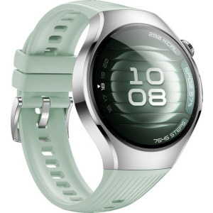 Huawei Watch 5, 42mm Stainless Steel, curea Light Green