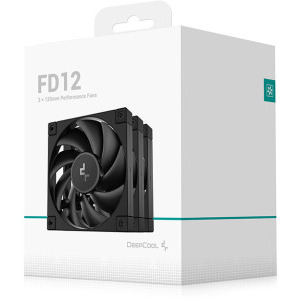 Deepcool FD12 Black 120mm Three Fan Pack