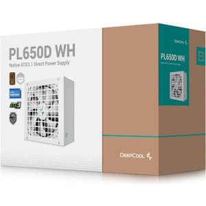 Deepcool PL650D V2, 80+, 650W White