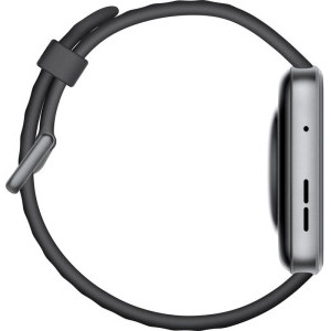 Huawei Watch Fit 4, Black cu Black Fluoroelastomer Strap