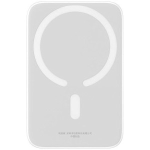 Baseus Magnetic Mini Air Wireless, 6000 mAh, 1x USB-C, 20 W, MagSafe, White