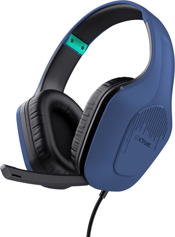 Casti Gaming Trust Gaming GXT 415B Zirox Lightweight Blue