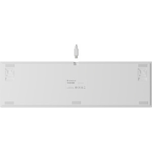 Genesis Thor 404 RGB, Gateron Yellow Pro Switch, Mecanica, White