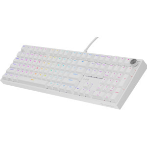Genesis Thor 404 RGB, Gateron Yellow Pro Switch, Mecanica, White