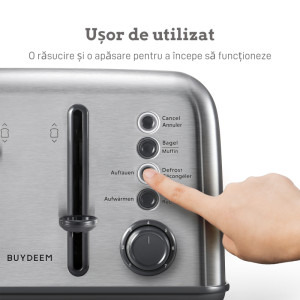 Buydeem Inox, Prajitor de paine DT640E-SS/EU