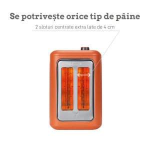Buydeem Portocaliu, Prajitor de paine DT730E-KR/EU