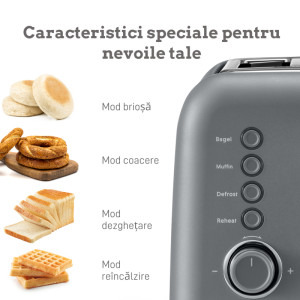 Buydeem Gri, Prajitor de paine DT730E-IG/EU