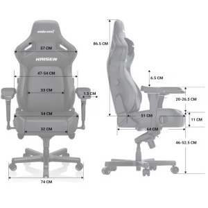 Anda Seat Kaiser 4 XL Portocaliu