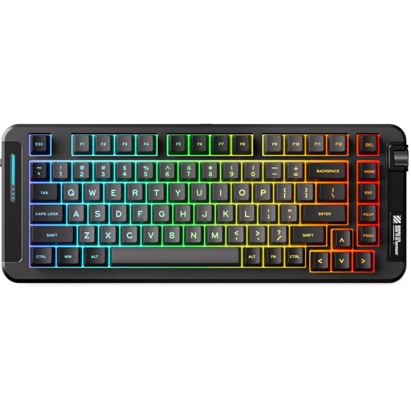 Tastatura Gaming MCHOSE X75 TKL Wireless Hyacinth Switch, Black