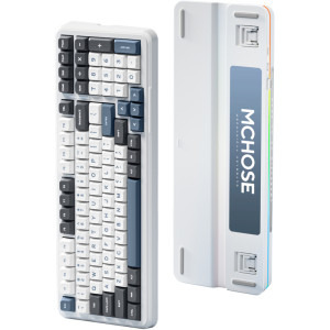 MCHOSE K99 Wireless Hyacinth Switch, Navy Blue