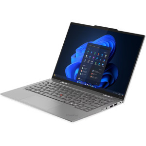 Lenovo 14'' ThinkPad X1 2-in-1 Gen 10 Aura Edition, 2.8K OLED 120Hz VRR Touch, Procesor Intel® Core™ Ultra 7 258V (12M Cache, up to 4.80 GHz), 32GB LPDDR5X, 1TB SSD, Intel Arc 140V, 5G, Win 11 Pro, Grey