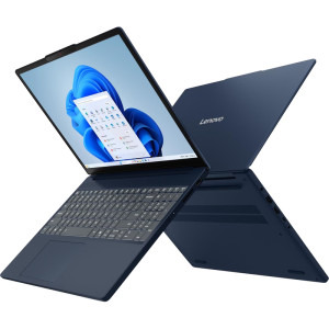 Lenovo 15.3'' IdeaPad Slim 3 15ARP10, WUXGA IPS, Procesor AMD Ryzen™ 5 150 (16M Cache, up to 4.55 GHz), 16GB DDR5, 512GB SSD, AMD Radeon 660M, No OS, Cosmic Blue