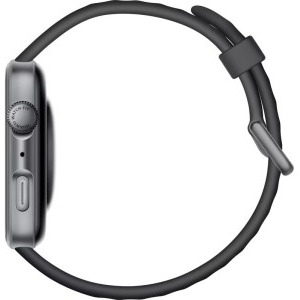 Huawei Watch Fit 4, Black cu Black Fluoroelastomer Strap