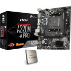 Placa de baza MSI A320M-A PRO + A6-9500 3.5GHz (Starter KIT)
