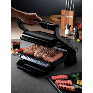 Tefal Gratar electric, OPTIGRILL GC714834, 2000W, Negru
