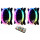 Ventilator Segotep Pro Vibrant 3x120mm RGB Fan kit