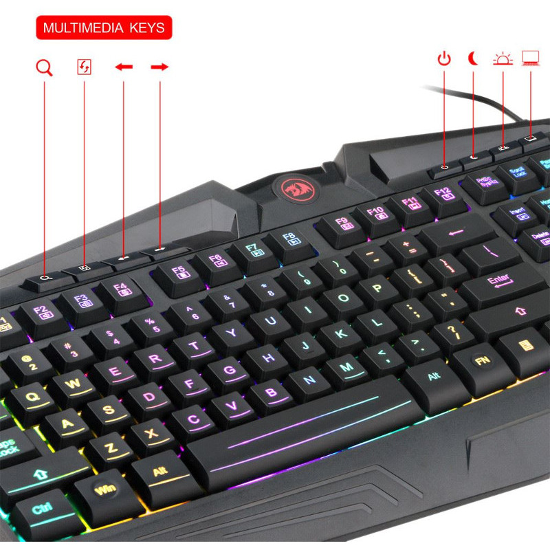 Kit Gaming Redragon S101BA PC Garage