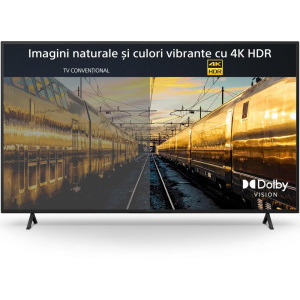 Sony Smart TV KD-55X75WL Seria X75WL 139cm negru 4K UHD HDR