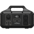nJoy Power Base 1000, statie portabila stocare energie, 1000W, 7x porturi alimentare, 4x moduri reincarcare, Management software