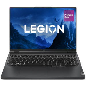 Lenovo Gaming 16'' Legion Pro 5 16ARX8, WQXGA IPS 240Hz G-Sync, Procesor AMD Ryzen™ 7 7745HX (32M Cache, up to 5.1 GHz), 16GB DDR5, 512GB SSD, GeForce RTX 4060 8GB, No OS, Onyx Grey, 3Yr Onsite Premium Care