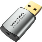 Placa de sunet Vention CDNH0 USB External Sound Card Dark Grey