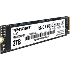 Patriot P320 256GB PCI Express 3.0 x4 M.2 2280