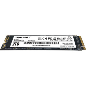 Patriot P320 1TB PCIe Gen3 x4 M.2 2280