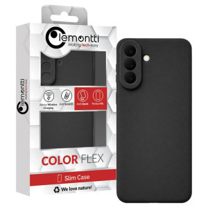 Lemontti Capac protectie spate Silicon Soft Slim Black pentru Galaxy A57