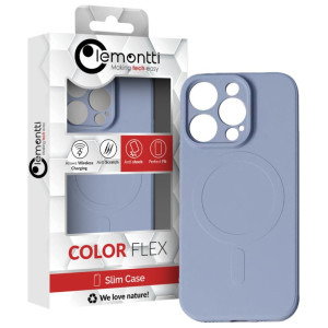 Lemontti Capac protectie spate Silicon MagSafe Grey pentru iPhone 15 Pro Max