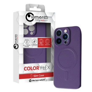 Lemontti Capac protectie spate Silicon MagSafe Purple iPhone 15 Pro Max