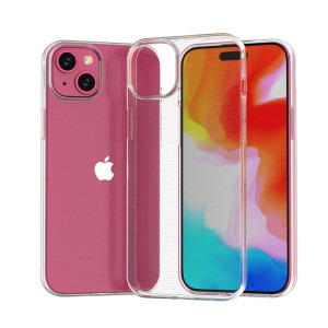 Lemontti Capac protectie spate Ultra Clear Transparent pentru iPhone 15 Plus
