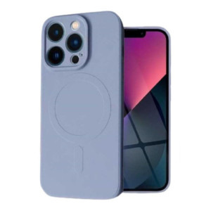 Lemontti Capac protectie spate Silicon MagSafe Grey pentru iPhone 15 Pro