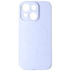 Lemontti Capac protectie spate Silicon MagSafe Lila pentru iPhone 15 Plus