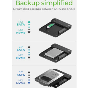 Icy Box IB-2915MSCL-C31 USB 3.2 Gen 2 Type-C Black