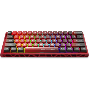 Redragon Venom Rapid Trigger RGB Red/Black Clossed Buttom Pink Magnetic Switch Mecanica