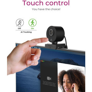 Icy Box IB-CAM501-HD, FHD, USB, Black
