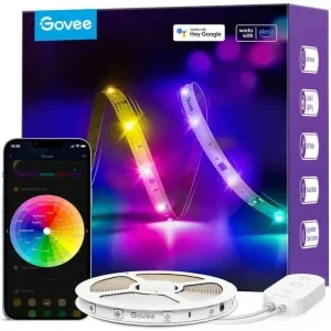 Govee Banda LED RGB Smart h618a3d1, Wi-Fi, Bluetooth, 5 m