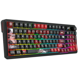 Redragon Artemis Pro Anime AK RGB Black/Red Yellow Linear Switch Mecanica