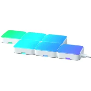 Govee Extensie panou LED RGB Smart H8069, 72 W, Wi-Fi, Bluetooth, 6 buc