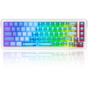 Redragon Nova Magnetic RGB White/Blue Linear Pink Switch Mecanica