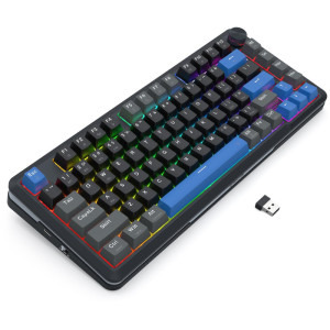 Redragon Cyrus Pro TKL RGB Black/Blue Linear Grey Switch Mecanica