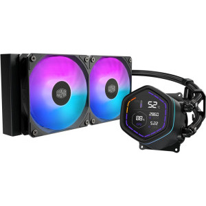 Cooler Master MasterLiquid Core Nex Digital 240 Black