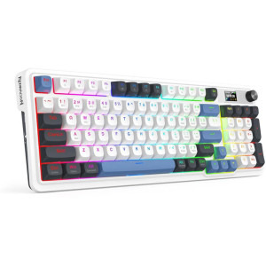 Redragon Galatin Pro RGB White/Blue Mambo Switch Mecanica
