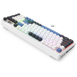 Redragon Galatin Pro RGB White/Blue Mambo Switch Mecanica