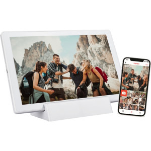 Braun DigiFrame 1011 WiFi Mobile White