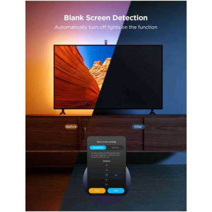Govee Banda LED pentru TV RGB Smart H60973D1, Wi-Fi, Bluetooth, 2.4 m, diagonala 40-50 inch