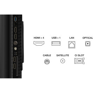 TCL Smart TV QLED 55P81K Seria P81K 139cm 4K UHD HDR