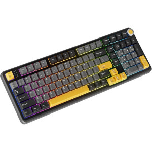 Marvo KG986W Titan 98 RGB Black Banana Crystal Switch Mecanica