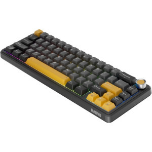 Marvo KG984W Titan 65 RGB Banana Crystal Switch Mecanica